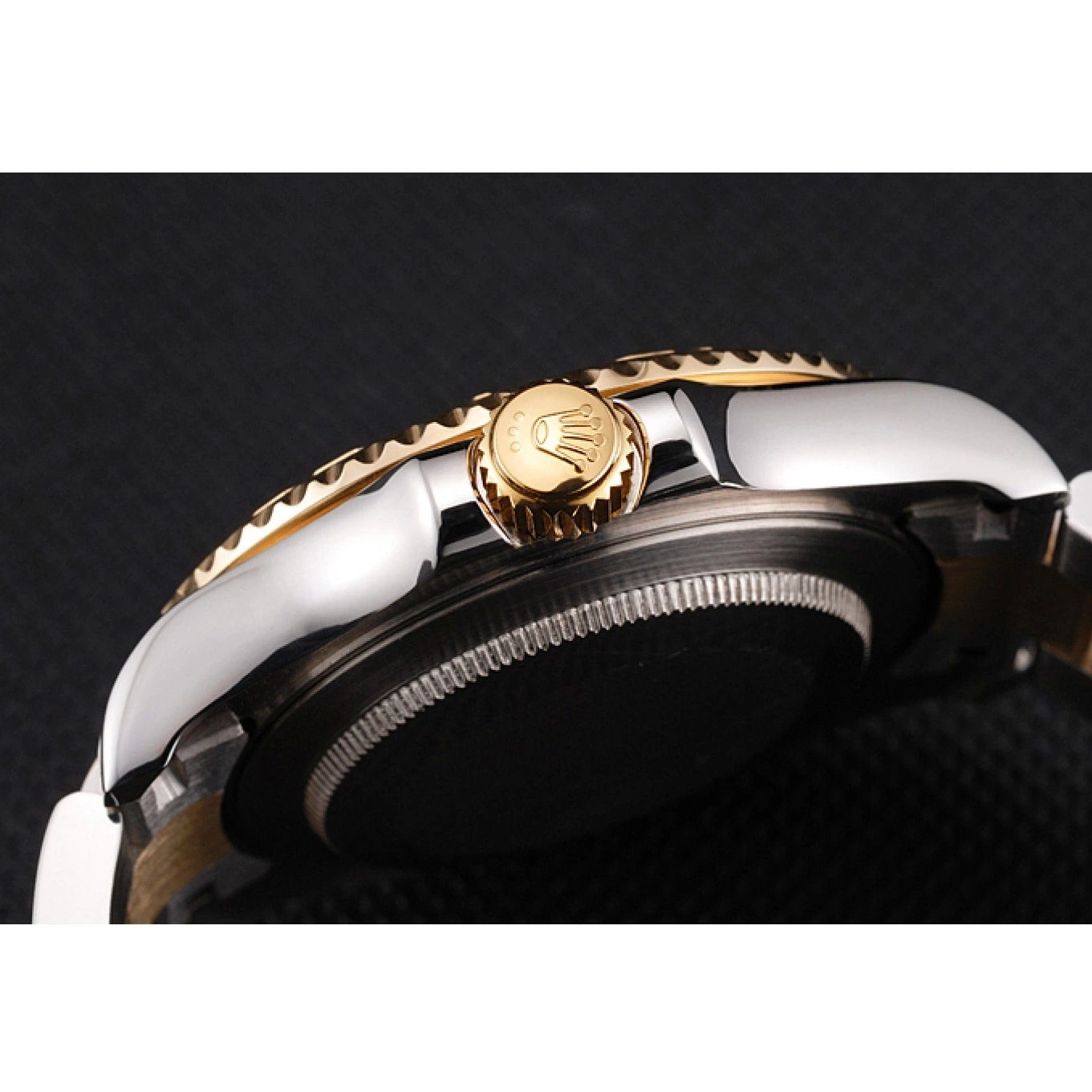 Aaa fake watches Bracelet Two White Swiss Gold Yacht-Master Stainless Steel Case Dial Bezel Tone Rolex 0719